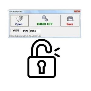 PSA EDC16C34 İMMO OFF PIN CODE CALCULATOR