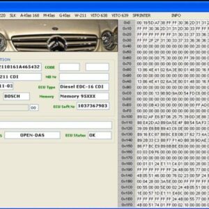 MERCEDES ECU VİRGİN