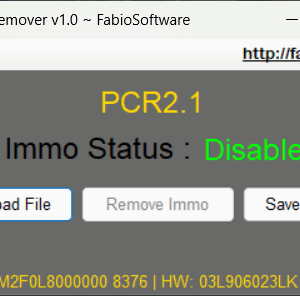 PCR2.1 İMMO REMOVER  V2.4