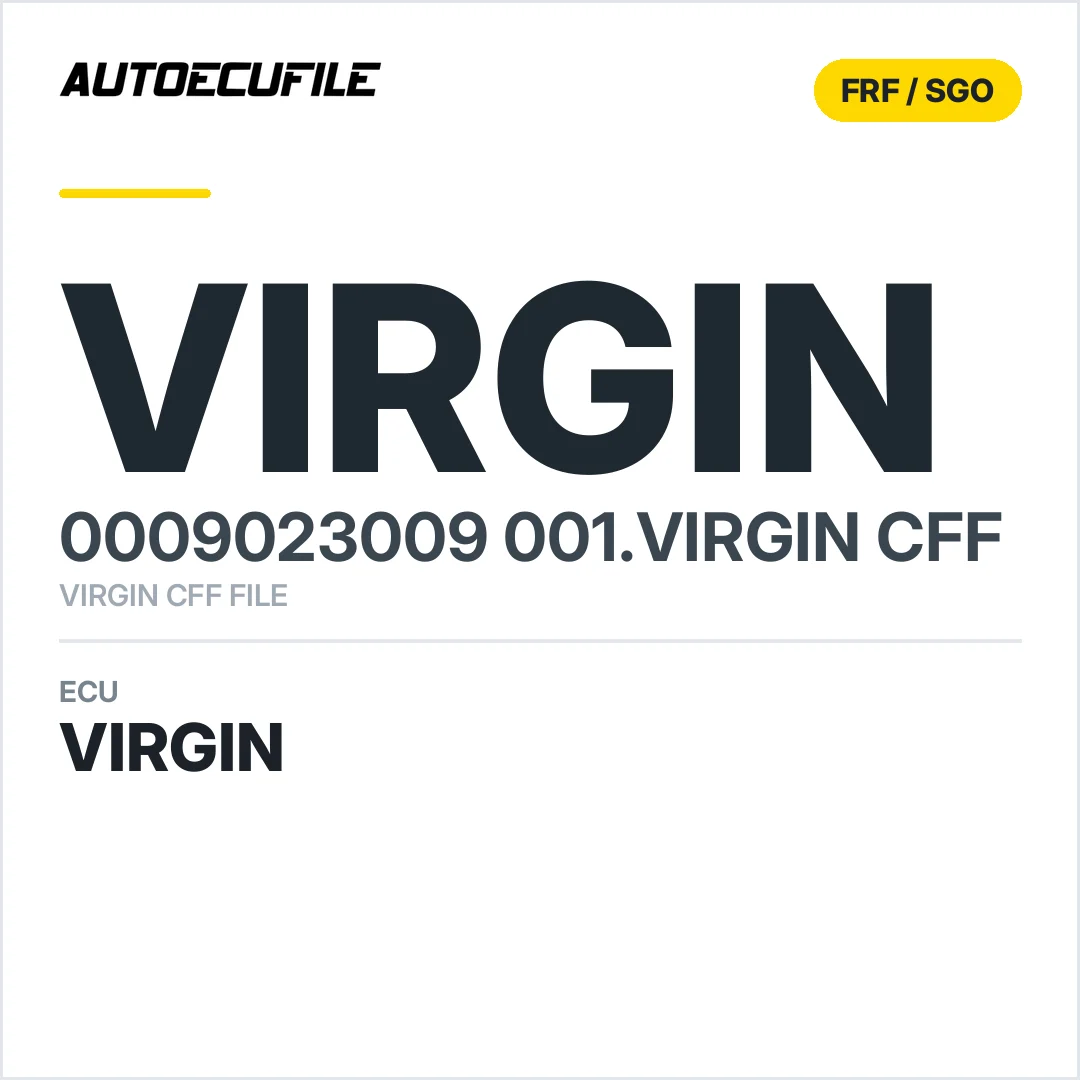 0009023009 001.VIRGIN CFF FILE