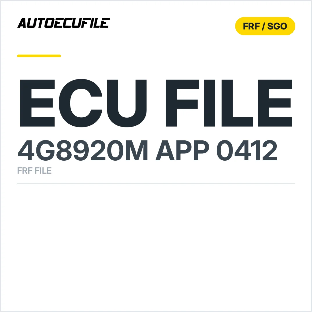 4G8920M APP 0412 FRF FILE