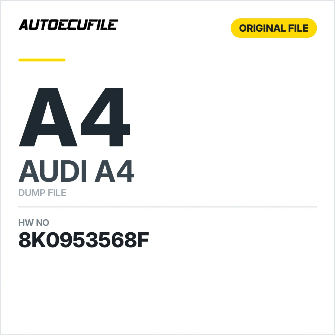 AUDI A4 STEERING ANGLE SENSOR 8K0953568F DUMP