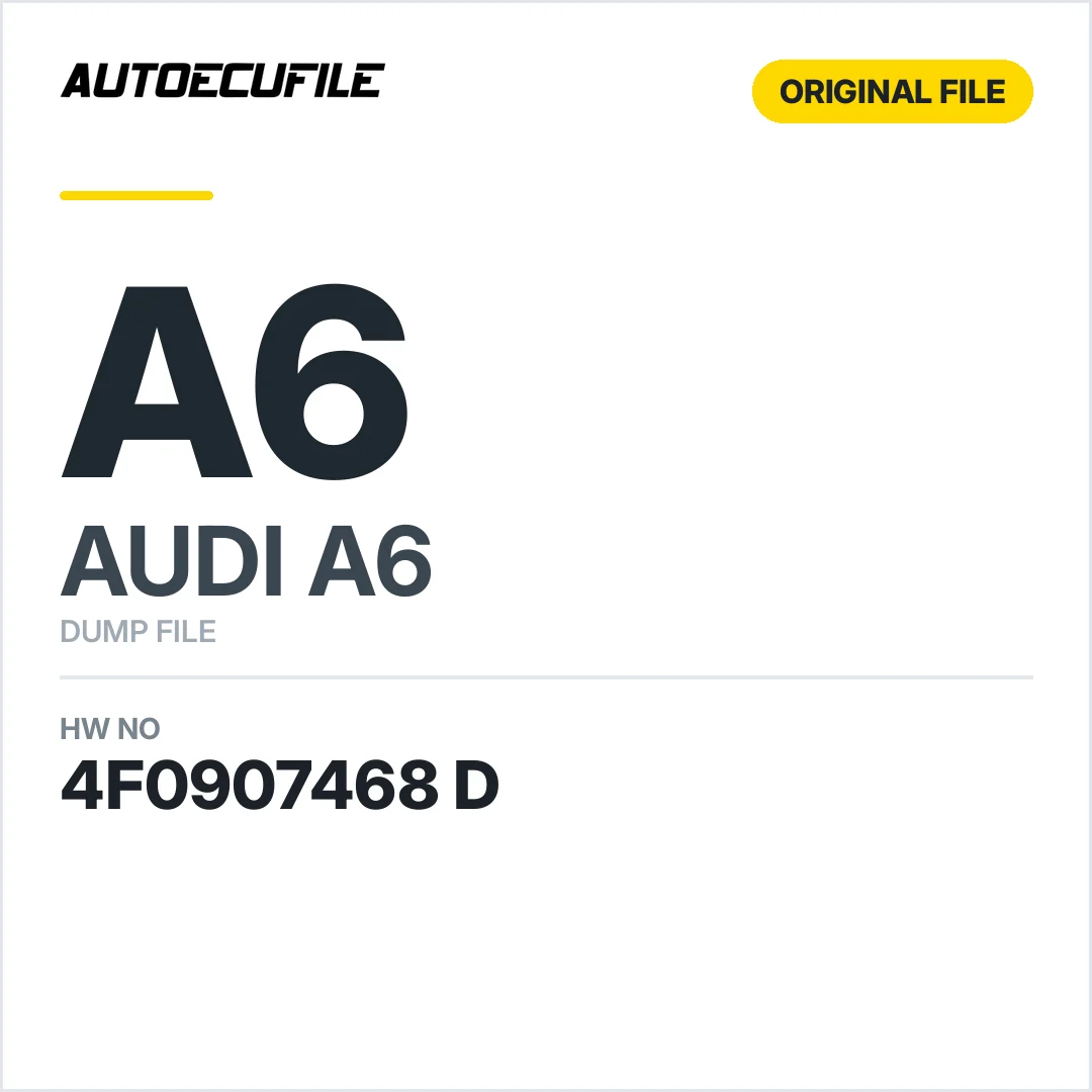 AUDI A6 GATEWAY 4F0907468 D 4F0910468A DUMP