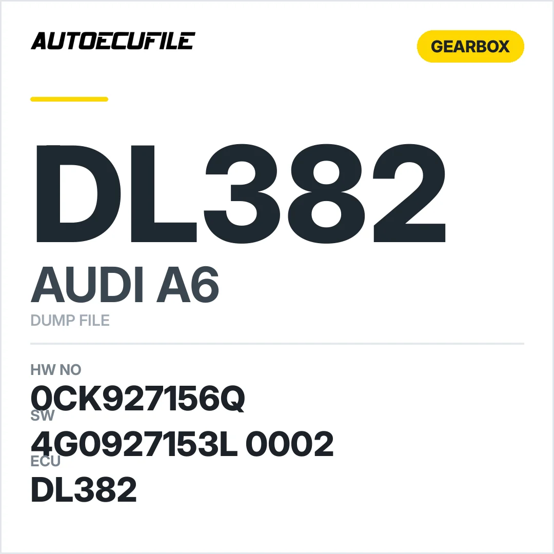 AUDI A6 GEARBOX DL382 0CK927156Q 4G0927153L 0002 DUMP