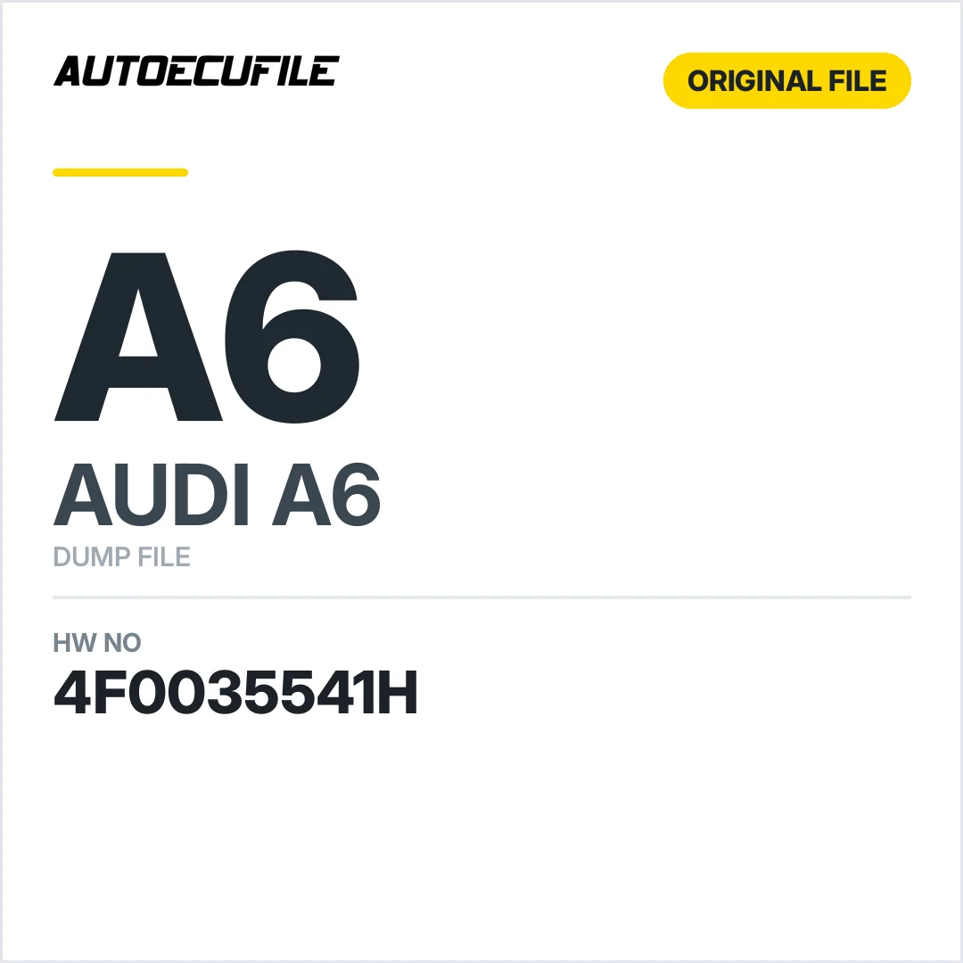 AUDI A6 RADIO 4F0035541H 4E0910541M DUMP