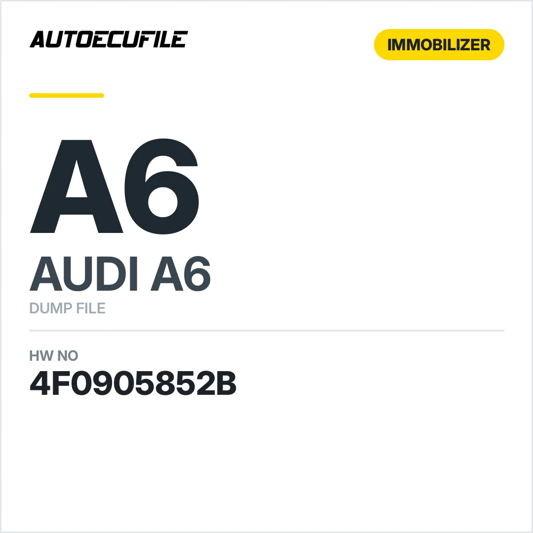 AUDI A6 STEERING COLUMN LOCK 4F0905852B DUMP