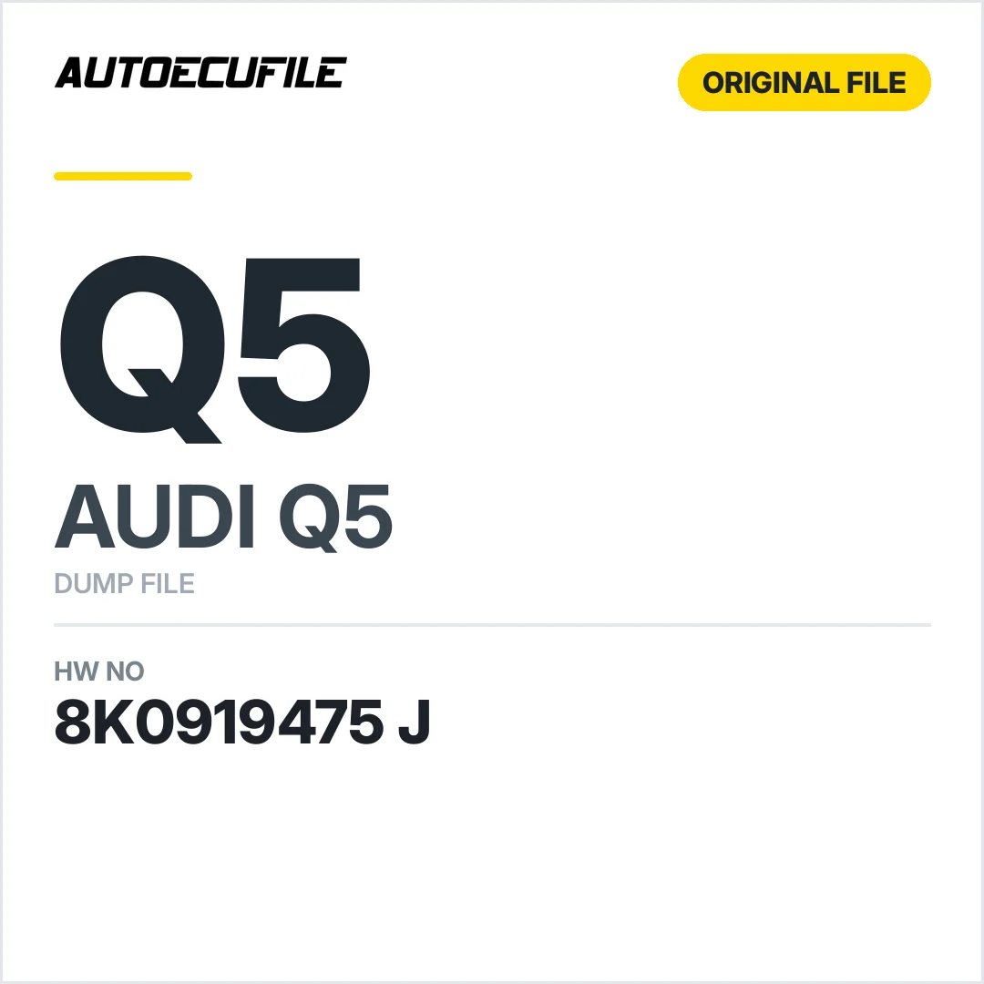 AUDI Q5 PDC 8K0919475 J 8K0919475A DUMP