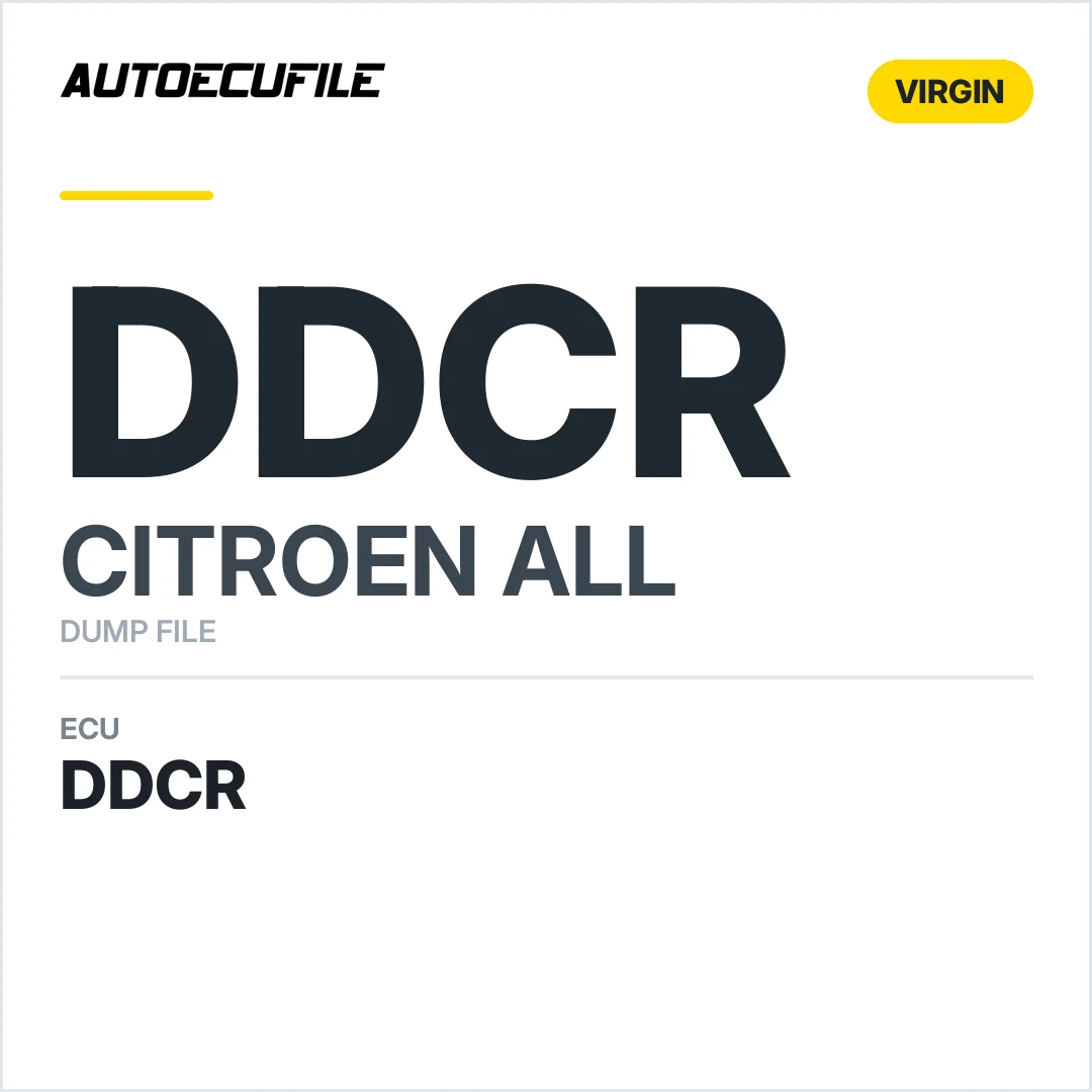 PSA DELPHI DDCR VIRGIN DUMP