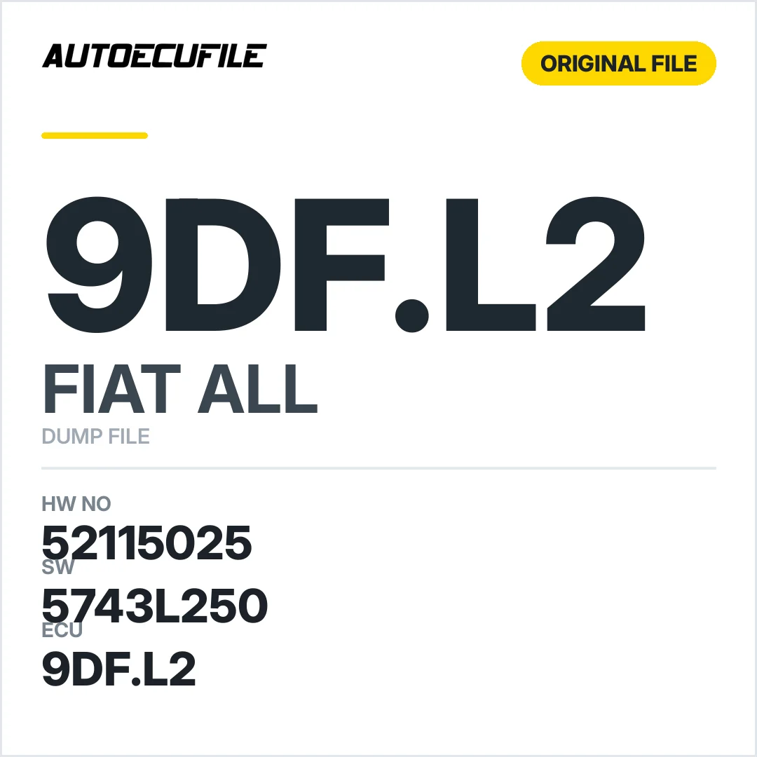 FIAT 9DF.L2 52115025-52129560  5743L250 DUMP