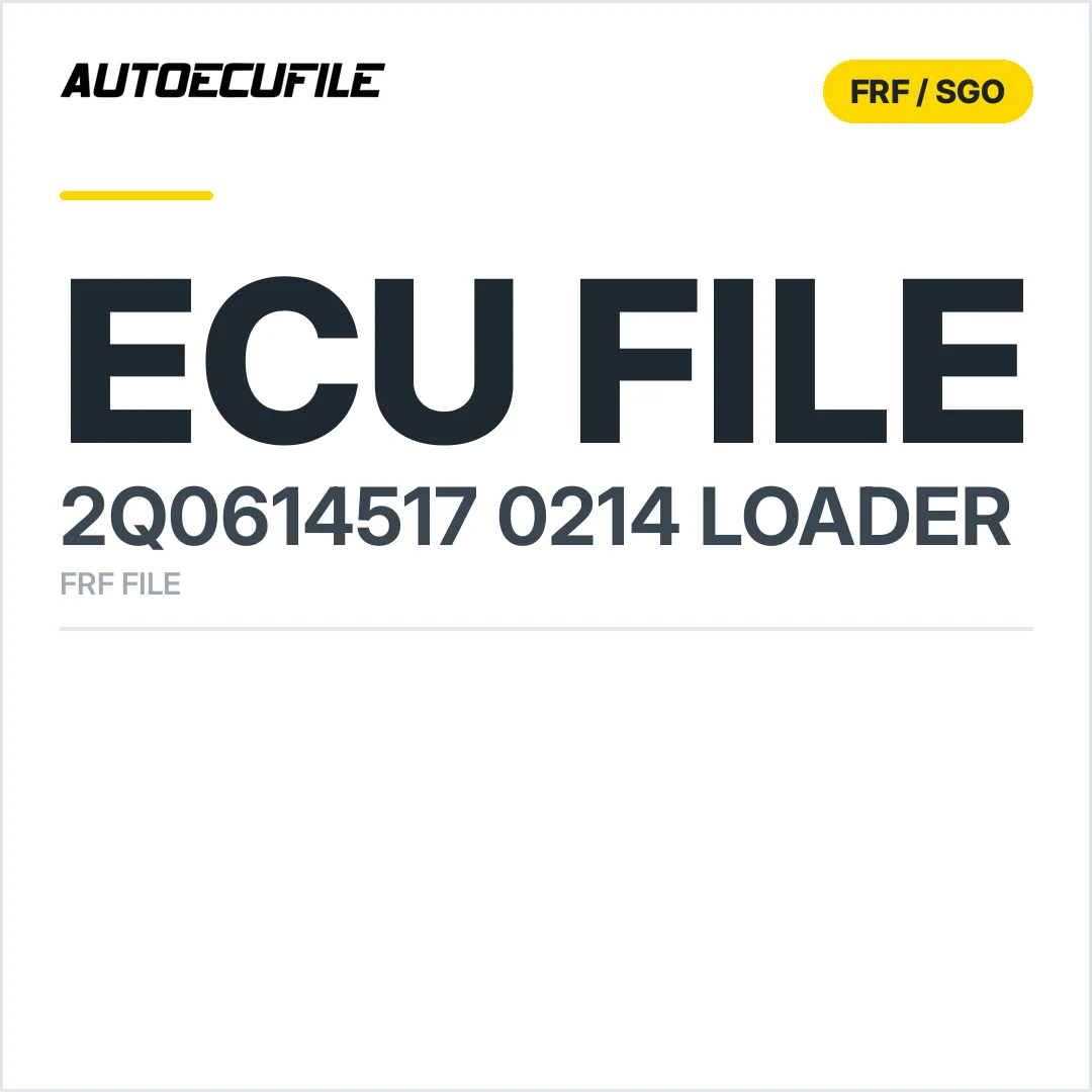 2Q0614517 0214 LOADER V009 FRF FILE