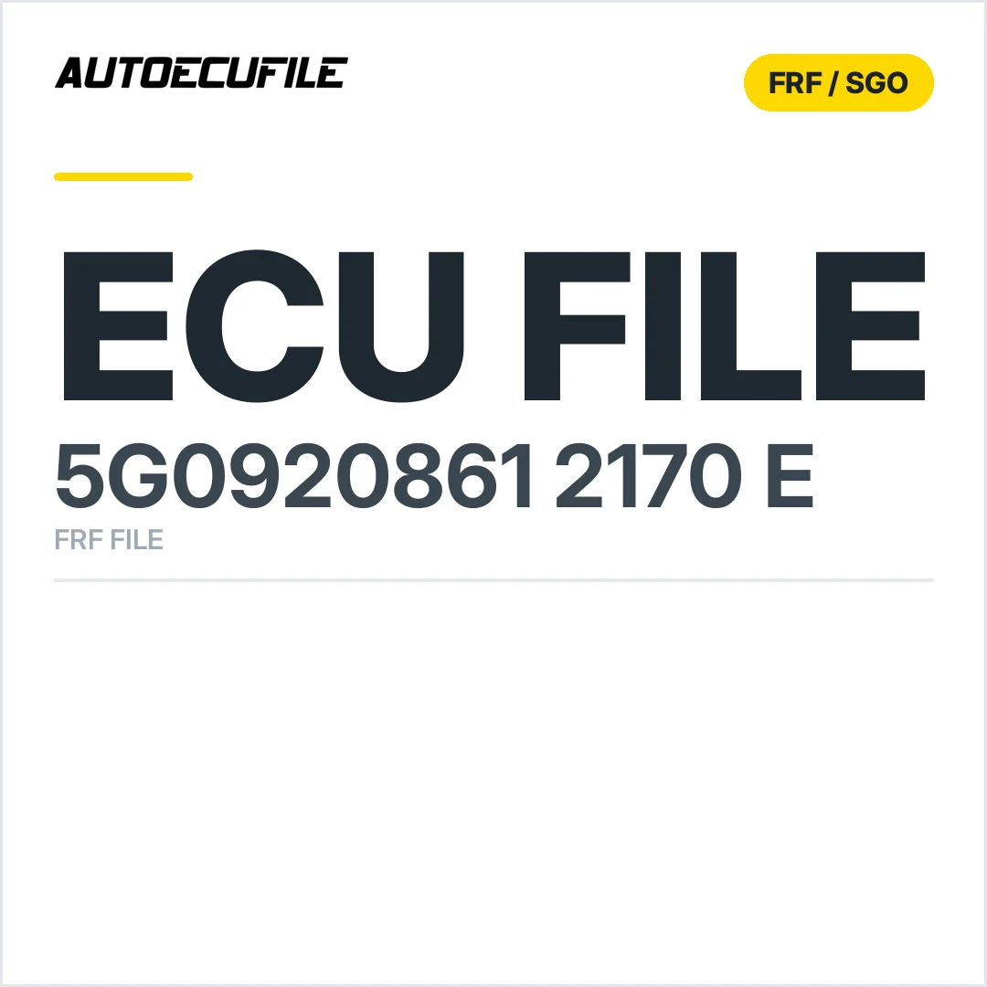 5G0920861   2170 E FRF FILE