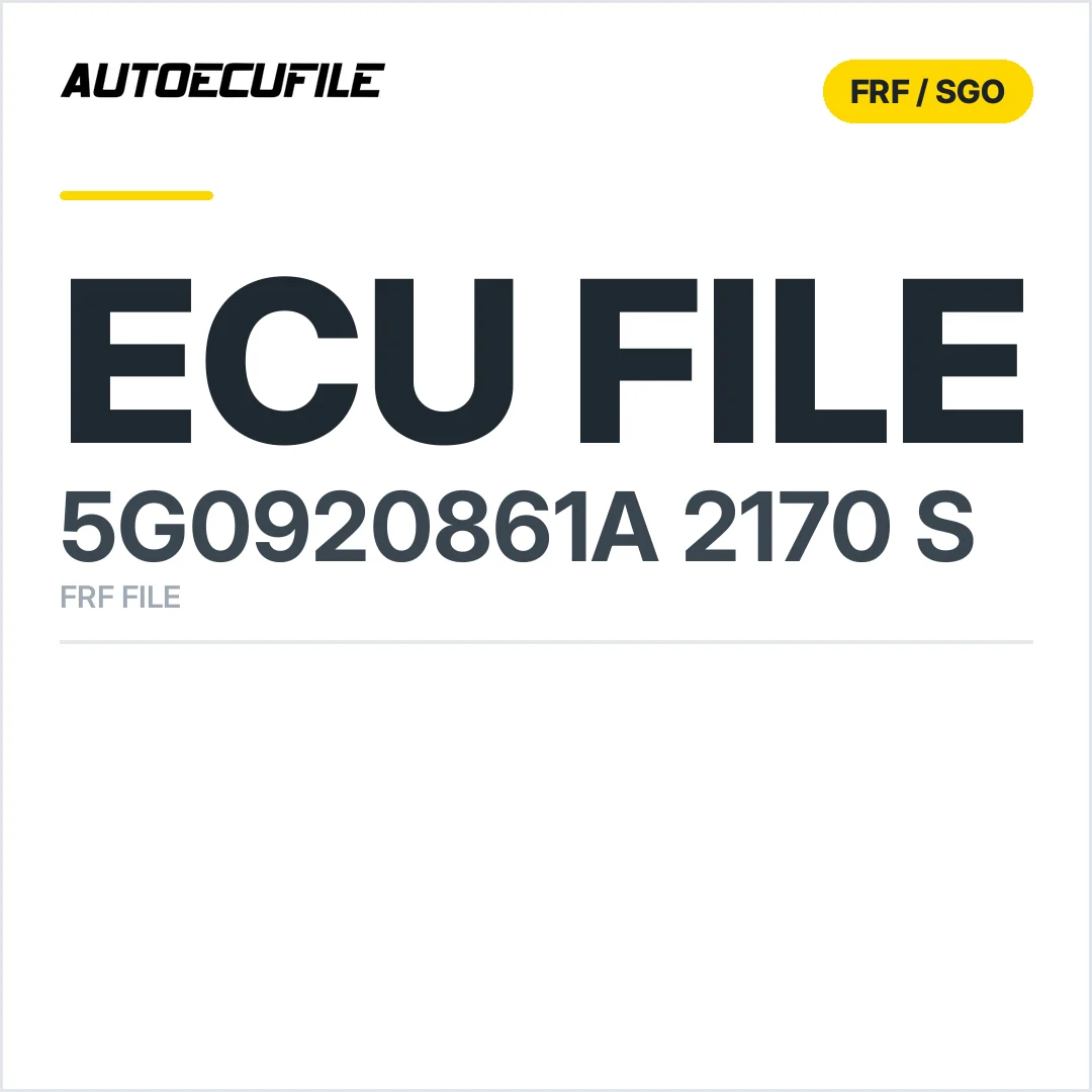 5G0920861A  2170 S FRF FILE