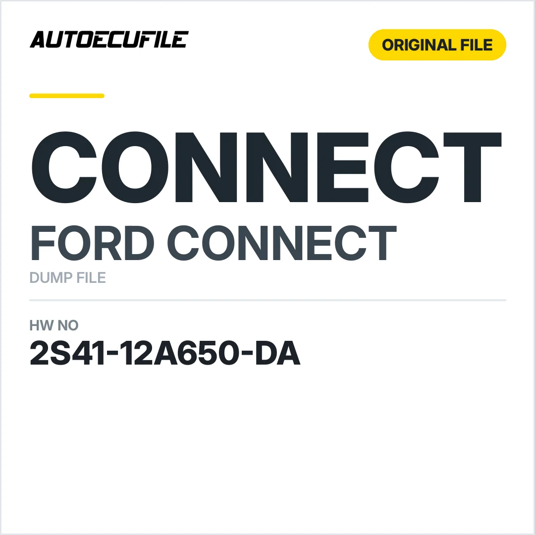 FORD CONNECT VISTEON DPC-808 2S41-12A650-DA DUMP