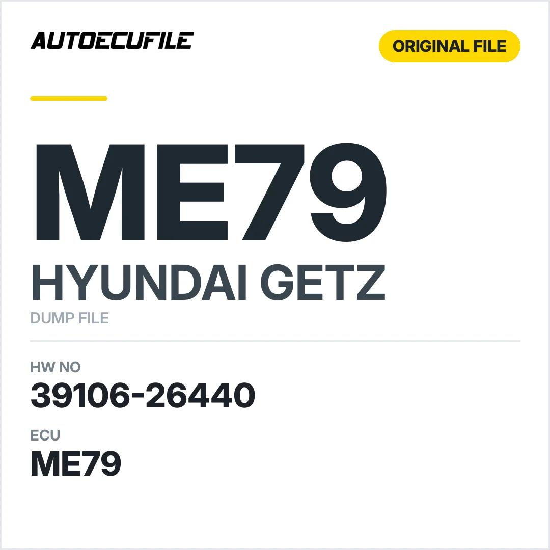 HYUNDAI GETZ 1.4 DOCH ME79 39106-26440  DUMP