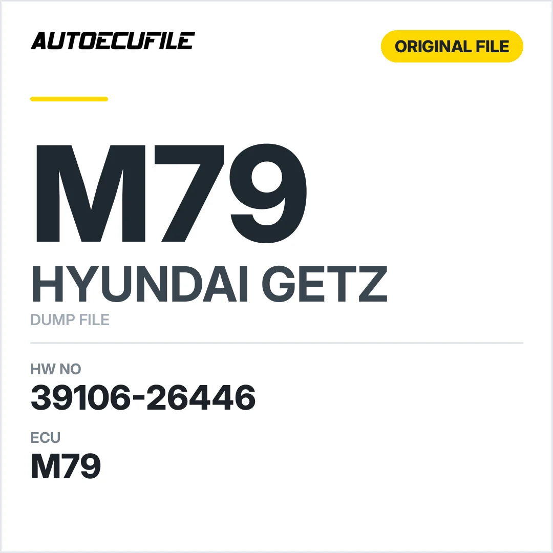 HYUNDAI GETZ M79 39106-26446 9030930815F DUMP
