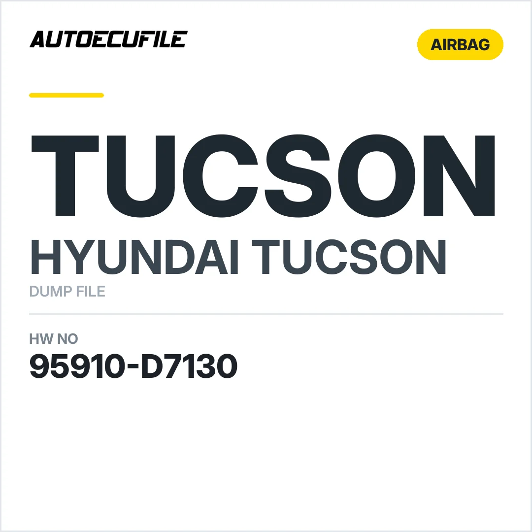 HYUNDAI TUCSON 95910-D7130 DUMP