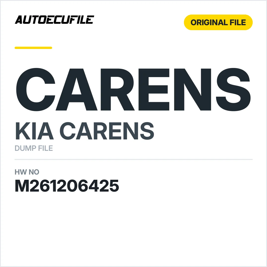 KIA CARENS M261206425 1268301485 DUMP
