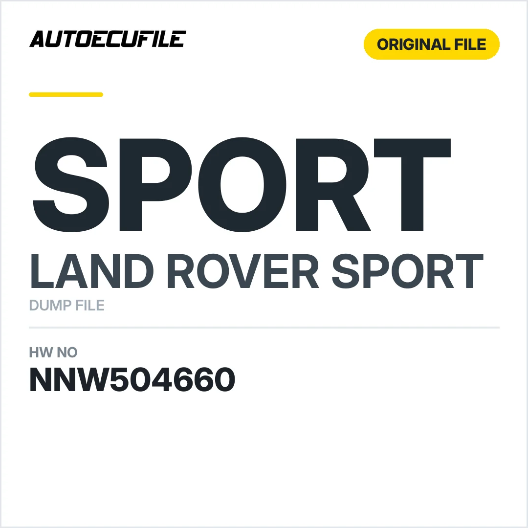 LAND ROVER SPORT TRANSFER CASE ECU NNW504660 DUMP