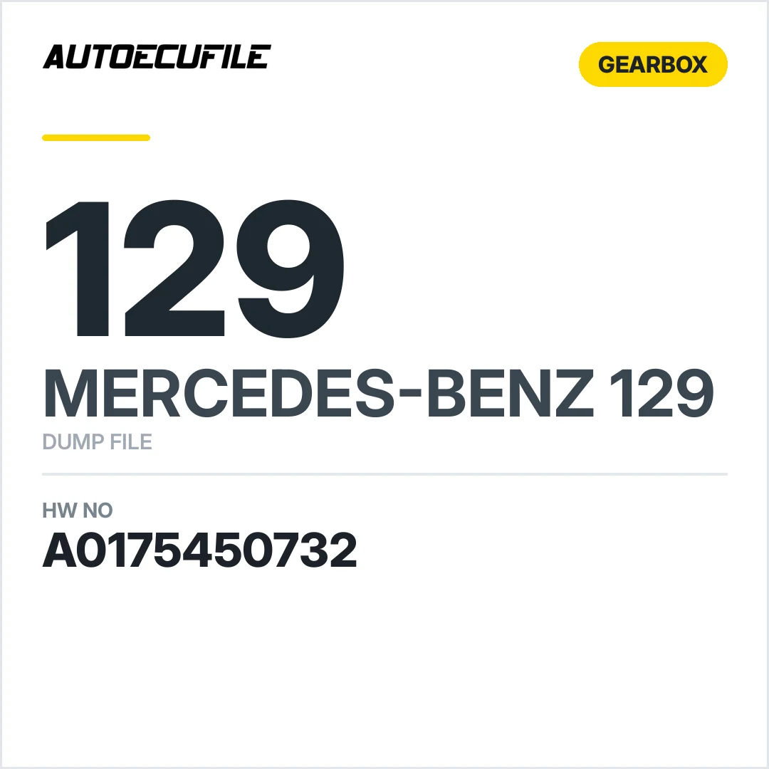 MERCEDES 129 GEARBOX A0175450732 DUMP