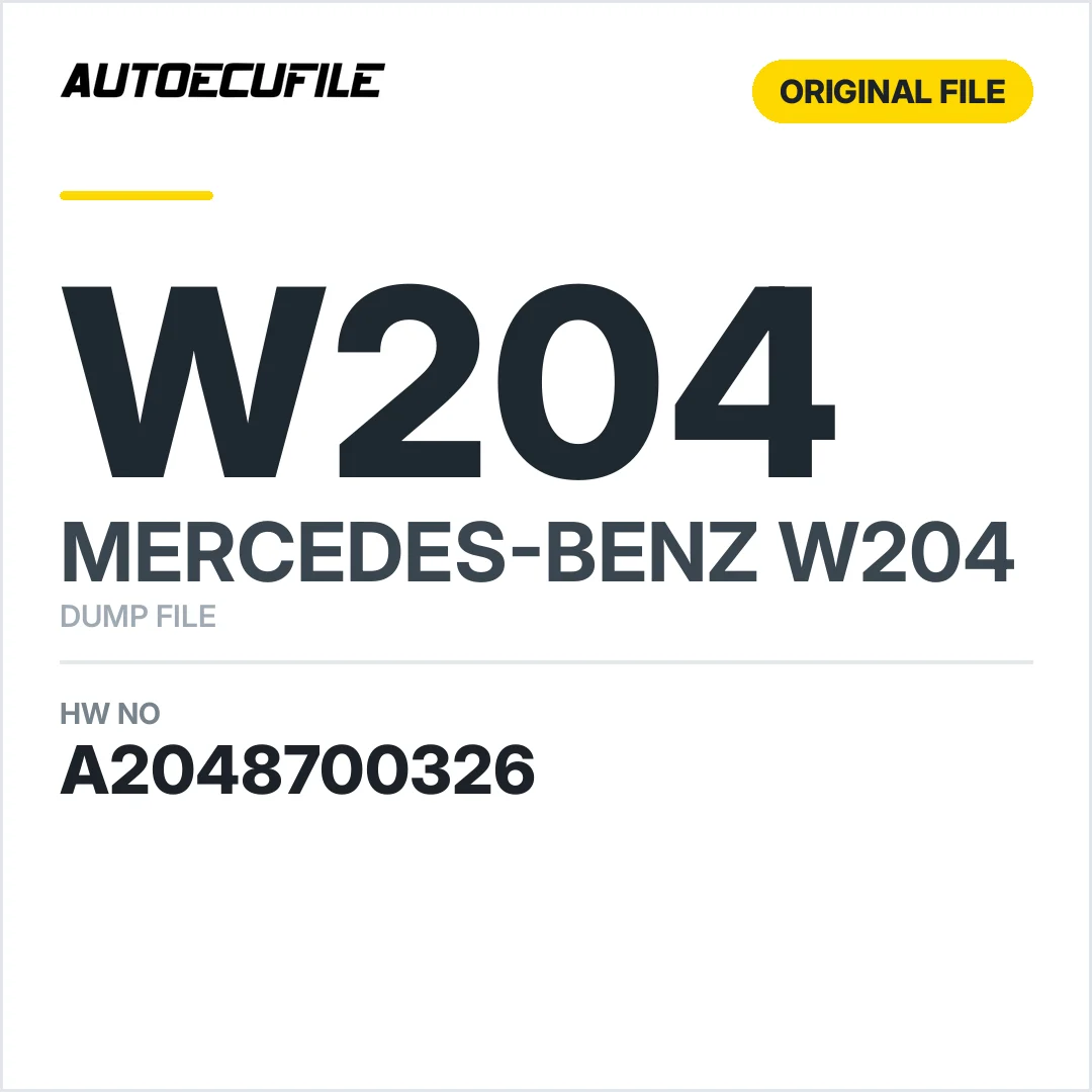 MERCEDES W204 HEADLIGHT A2048700326 DUMP