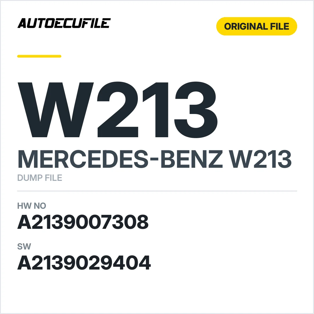 MERCEDES W213 HEADLIGHT CONTROL A2139007308 A2139029404 DUMP