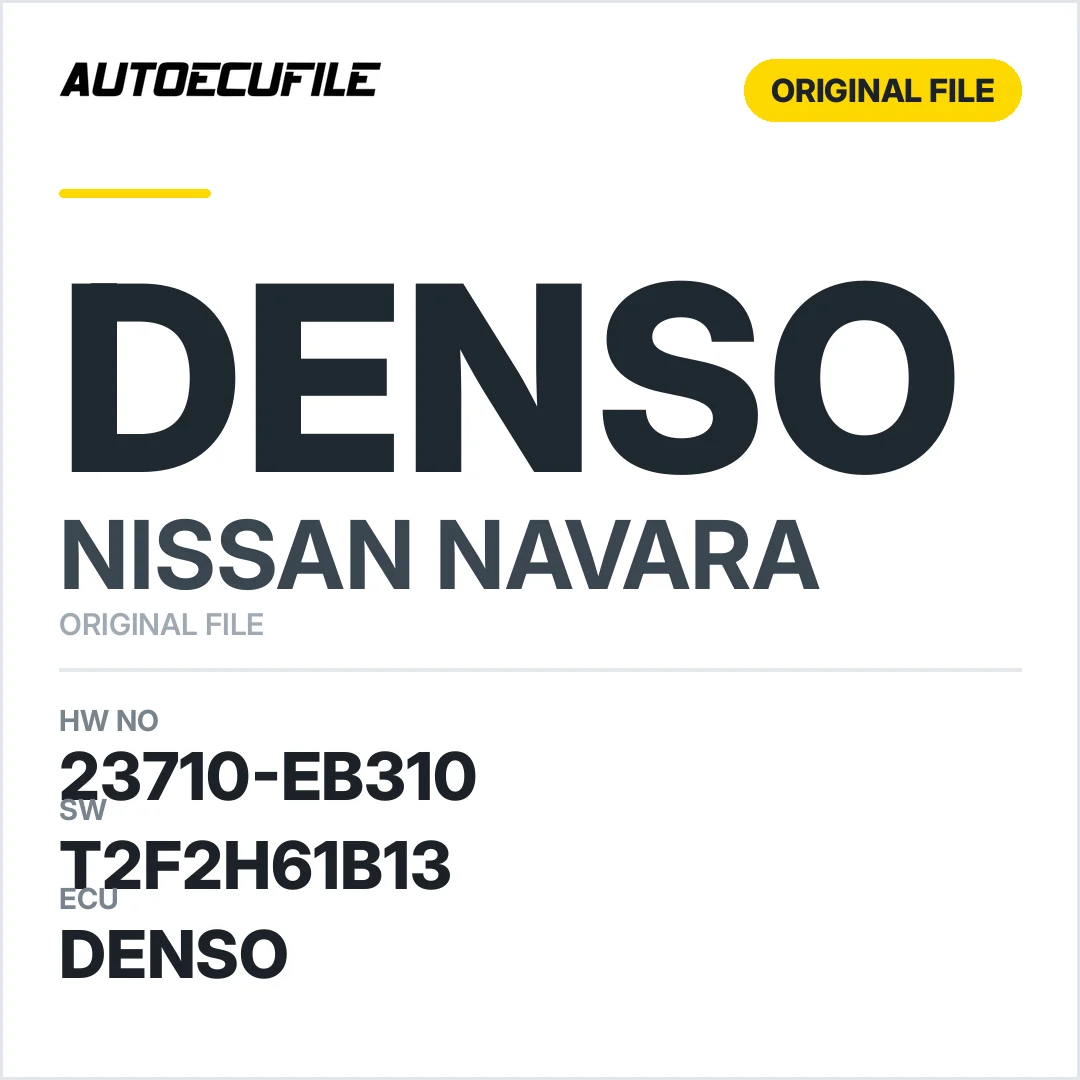NISSAN NAVARA DENSO 23710-EB310 E20KU4C  T2F2H61B13  DUM