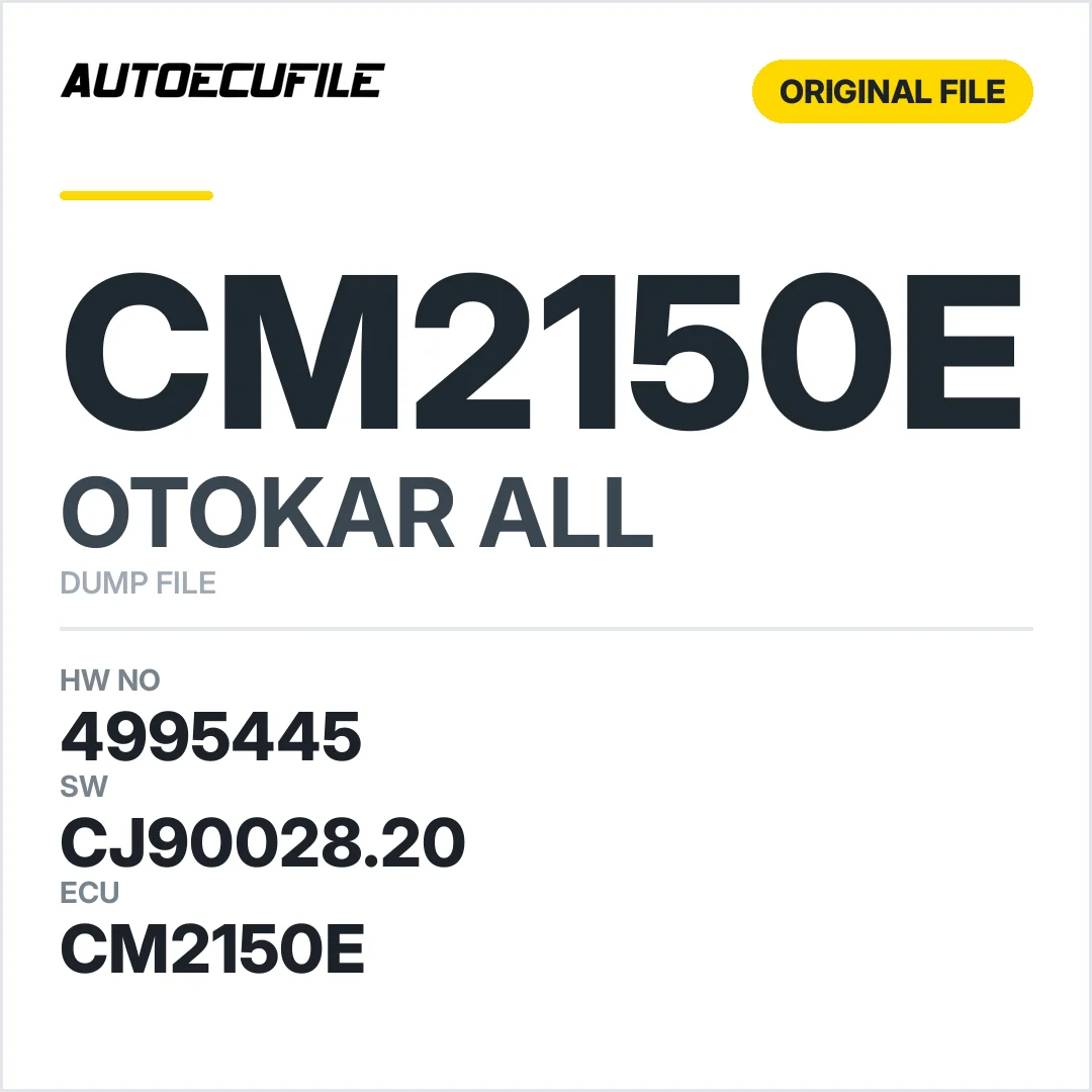 OTOKAR CM2150E 4995445 CJ90028.20 DUMP