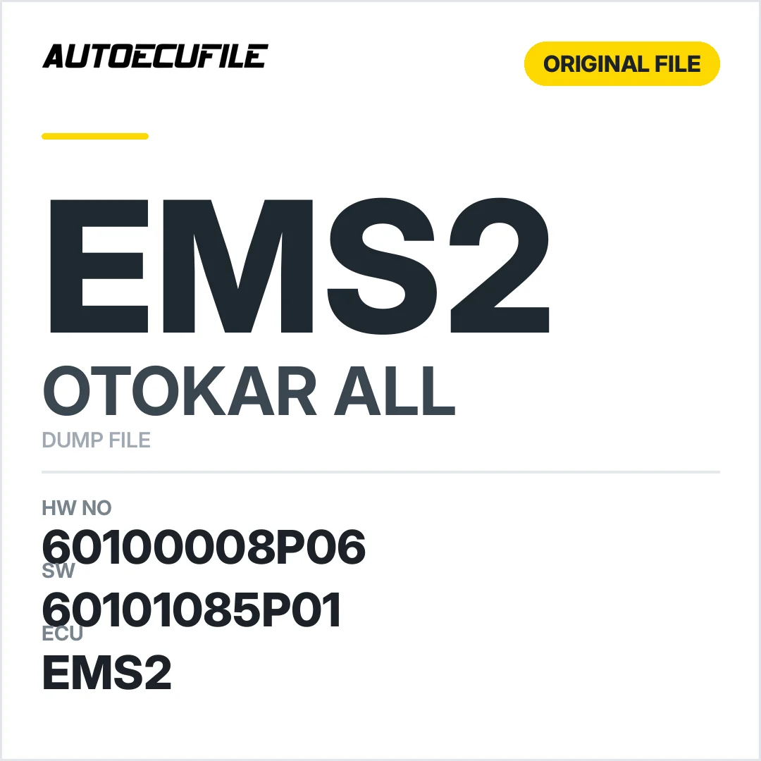 OTOKAR EMS2 60100008P06 60101085P01 DUMP