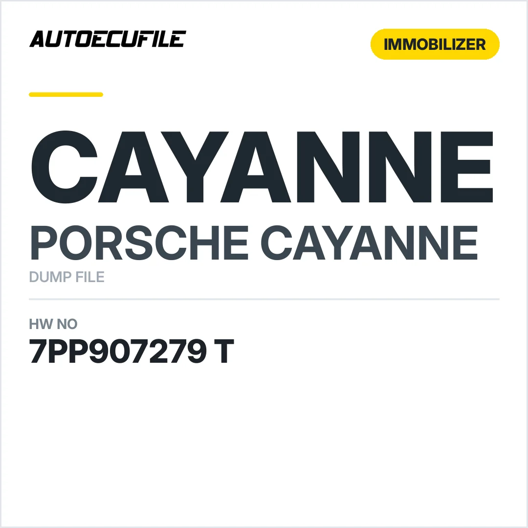 PORSCHE CAYANNE REAR BCM 7PP907279 T DUMP