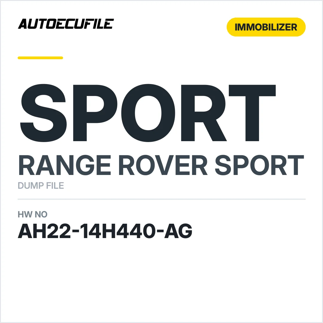 RANGE ROVER SPORT RFA KVM AH22-14H440-AG DUMP
