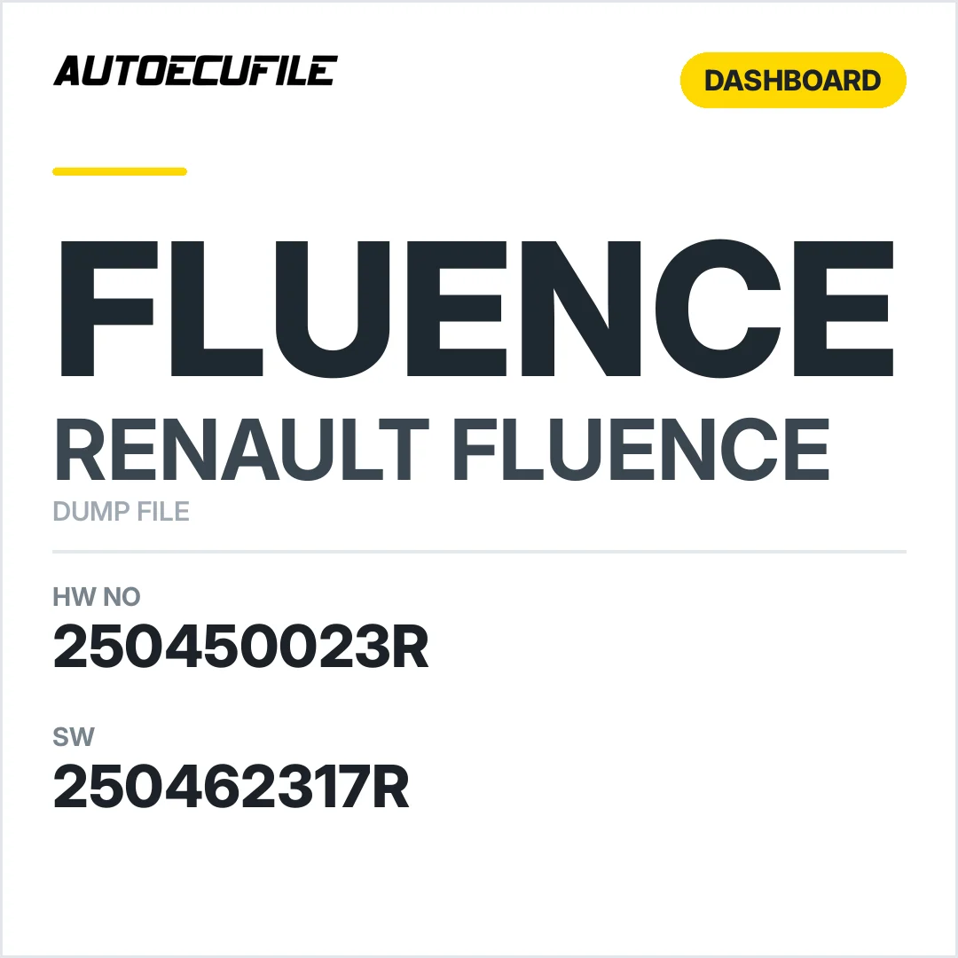 RENAULT FLUENCE DASHBOARD  250450023R 250462317R DUMP