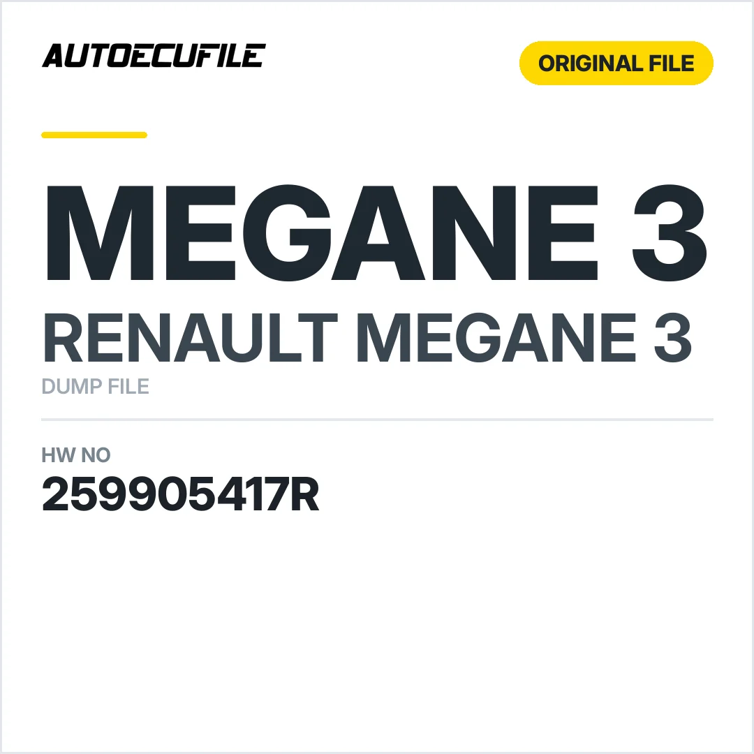 RENAULT MEGANE  PARKING CONTROL UNIT 259905417R DUMP