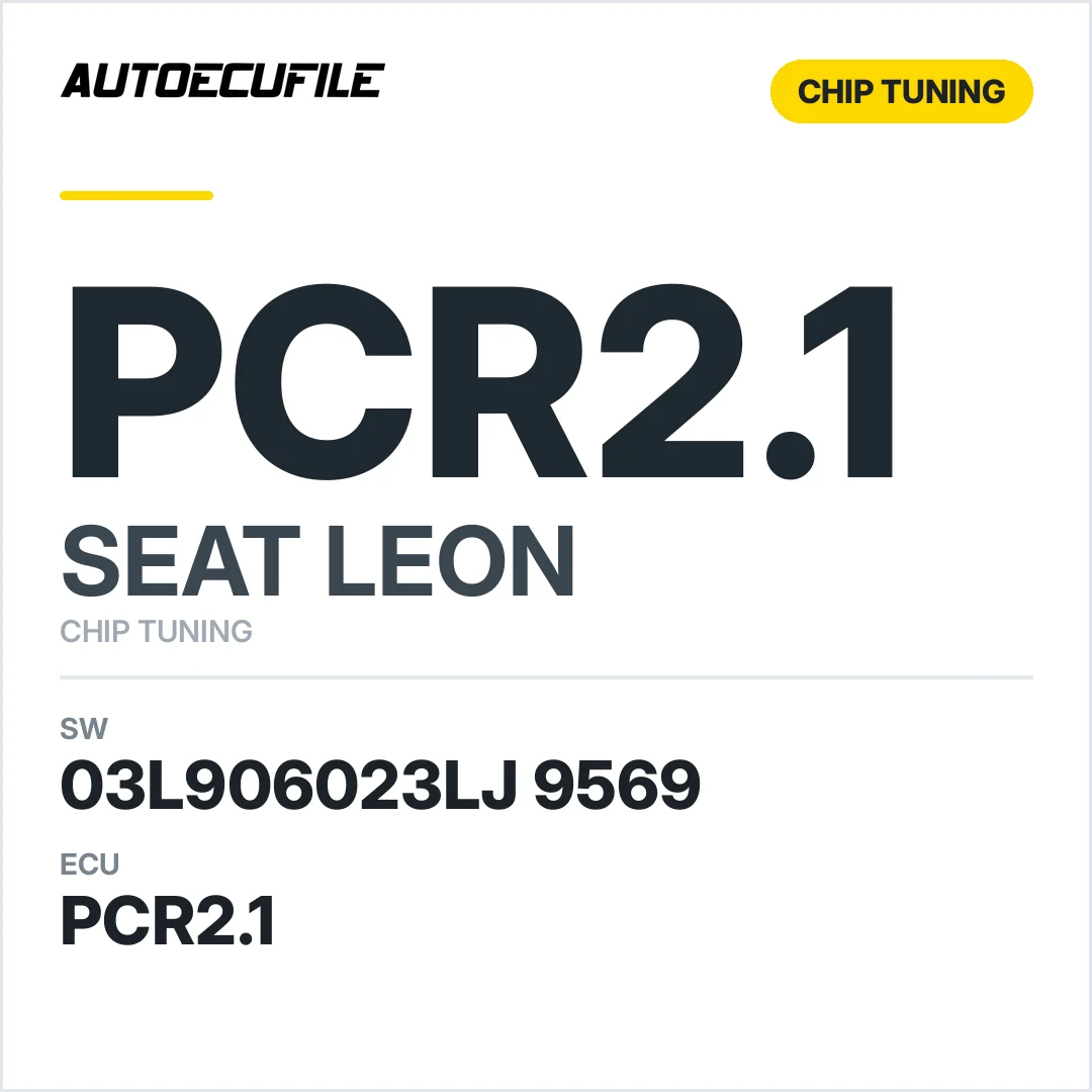 SEAT LEON PCR2.1 03L906023LJ 9569 TUNED VMAX