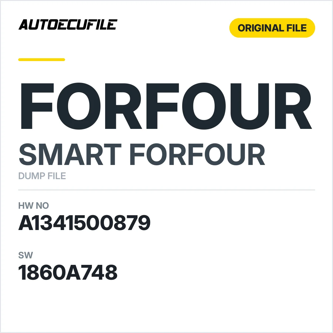 SMART FORFOUR 454  A1341500879 1860A300 DUMP