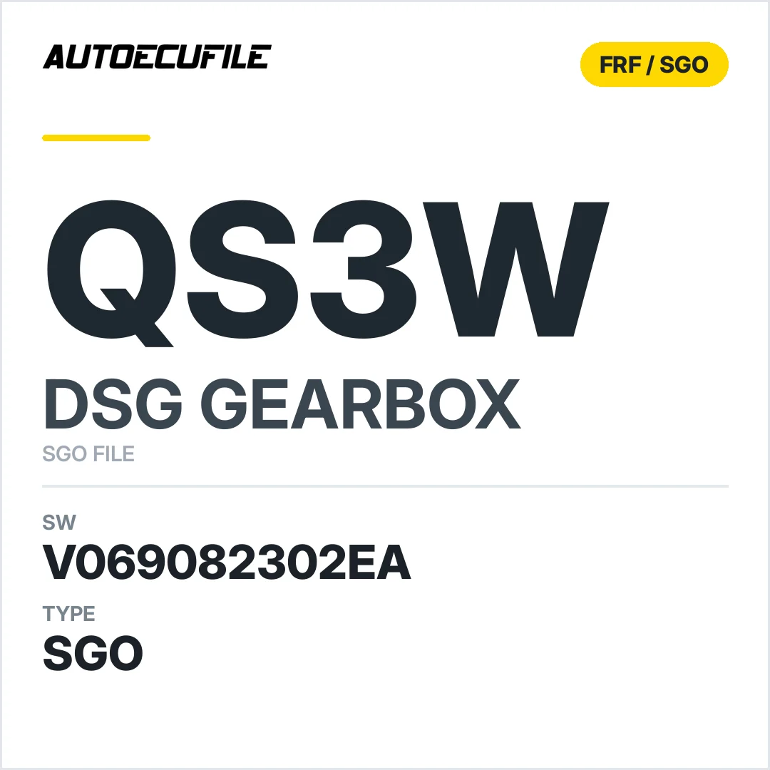 v069082302ea  getriebe DSG QS3W sw SGO FILE