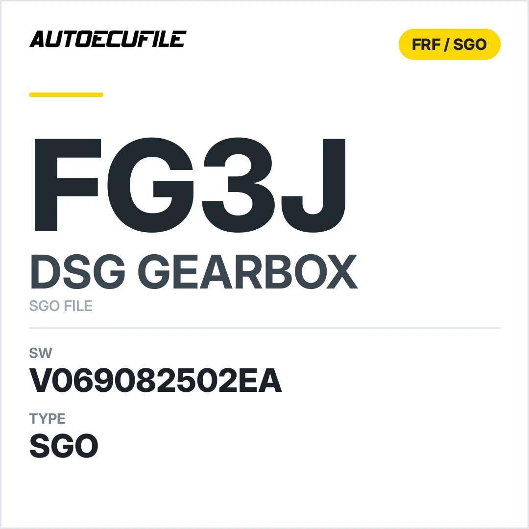 v069082502ea  getriebe DSG FG3J sw SGO FILE