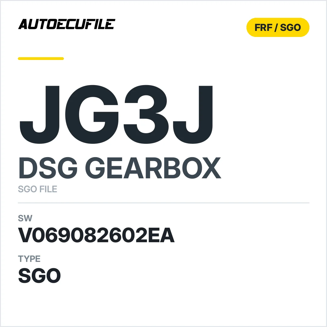 v069082602ea  getriebe DSG JG3J sw SGO FILE