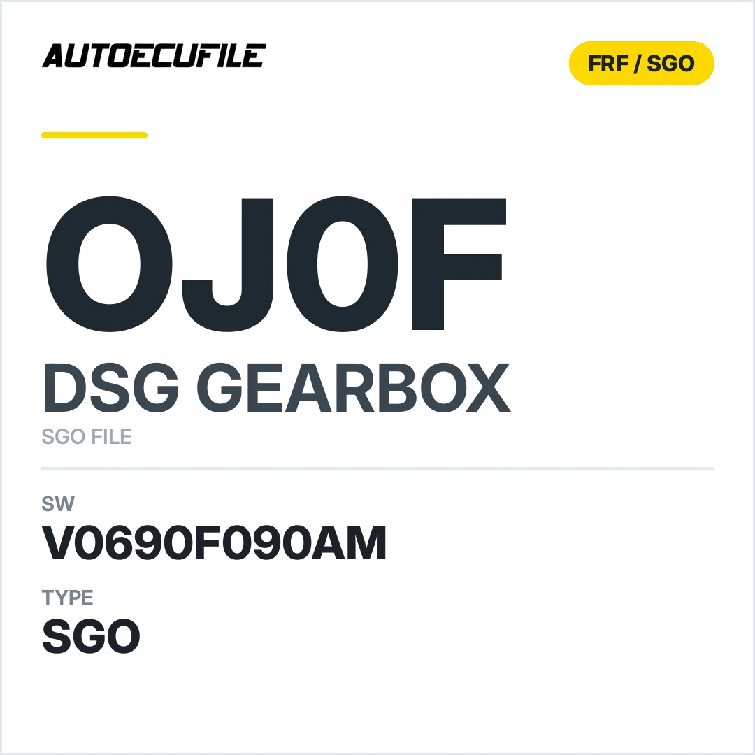 v0690F090AM   getriebe DSG OJ0F sw SGO FILE