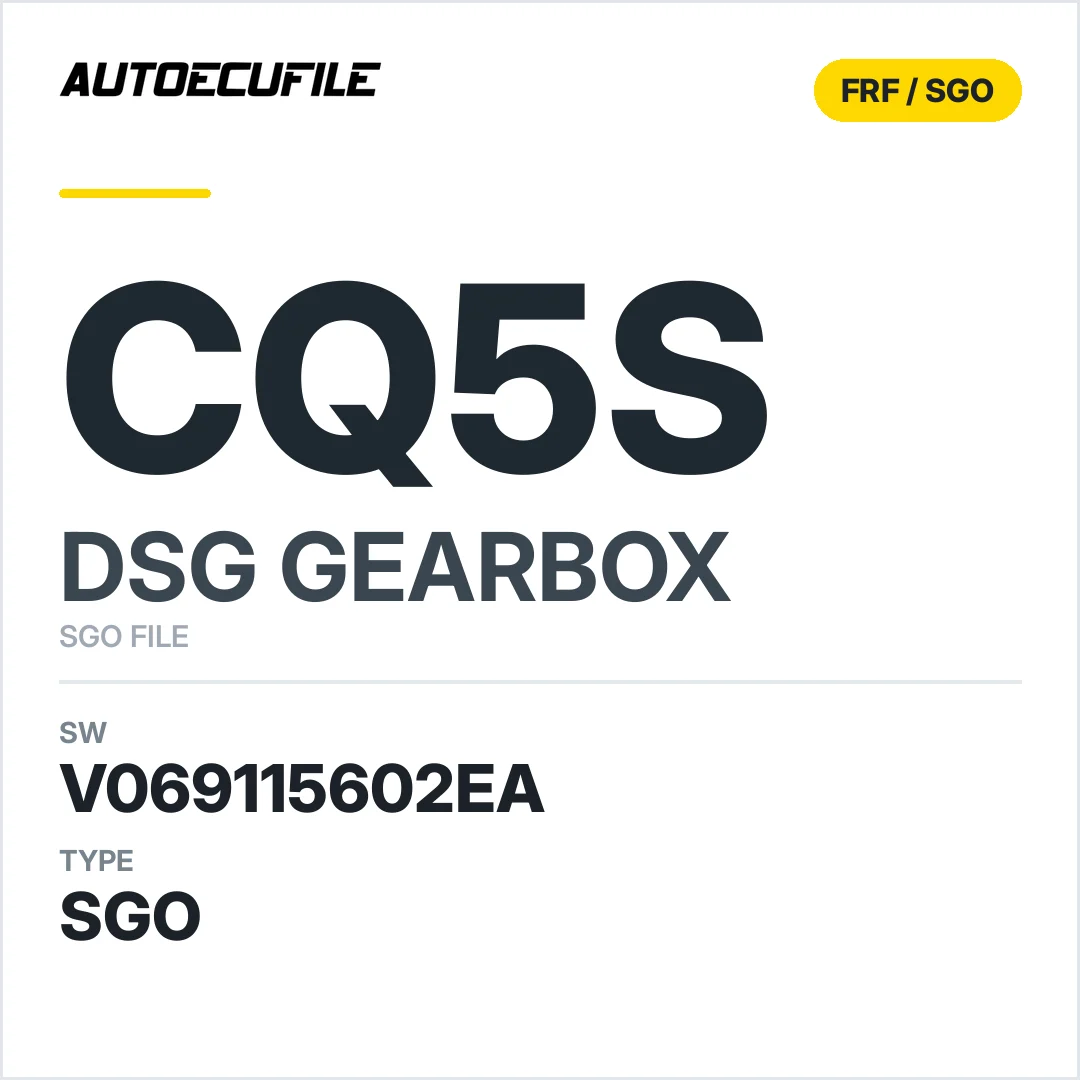 v069115602ea  getriebe DSG cQ5S sw pfl SGO FILE