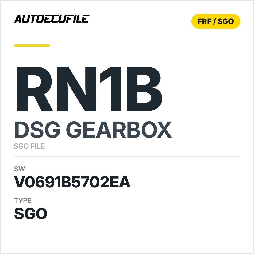 v0691b5702ea  getriebe DSG RN1b sw SGO FILE