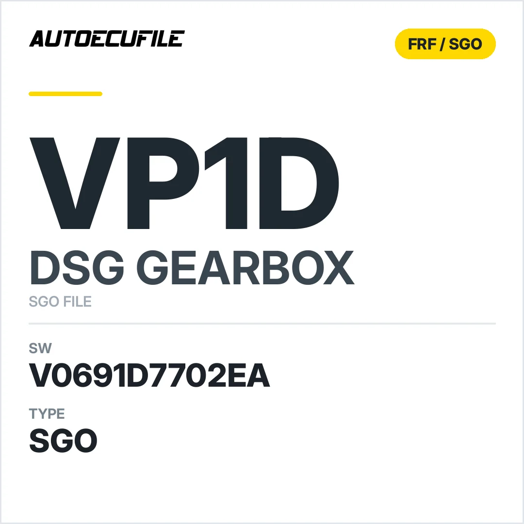 v0691d7702ea  getriebe DSG VP1d sw SGO FILE