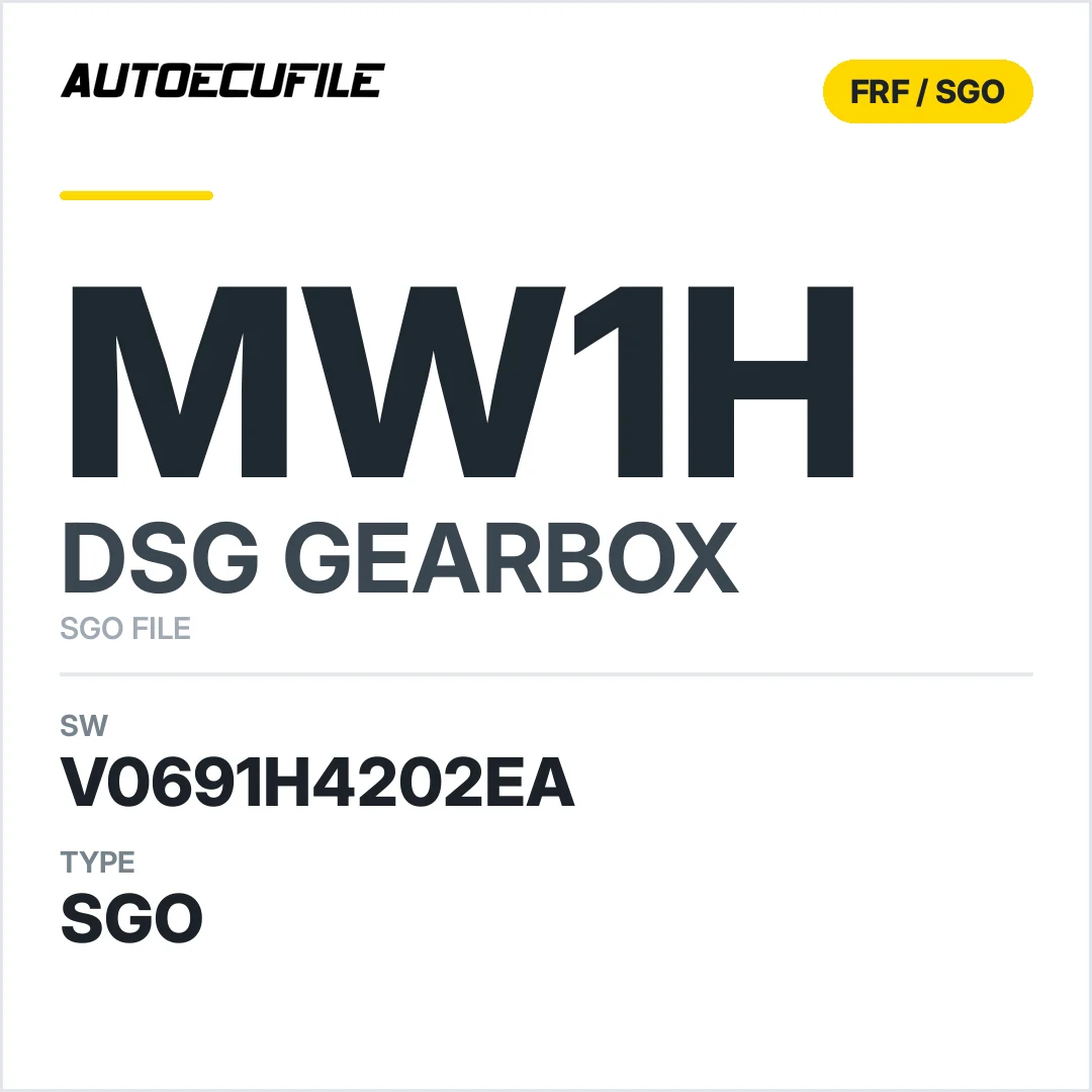 v0691h4202ea  getriebe DSG mW1h sw SGO FILE