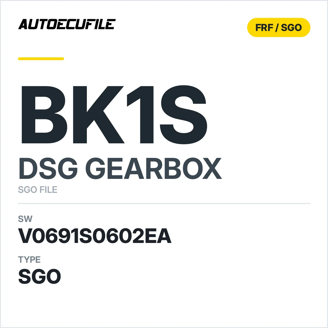 v0691s0602ea  getriebe DSG bK1s sw SGO FILE