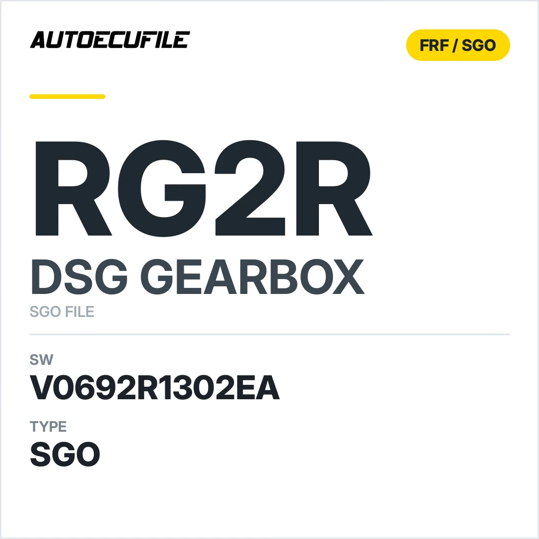 v0692r1302ea  getriebe DSG RG2r sw SGO FILE
