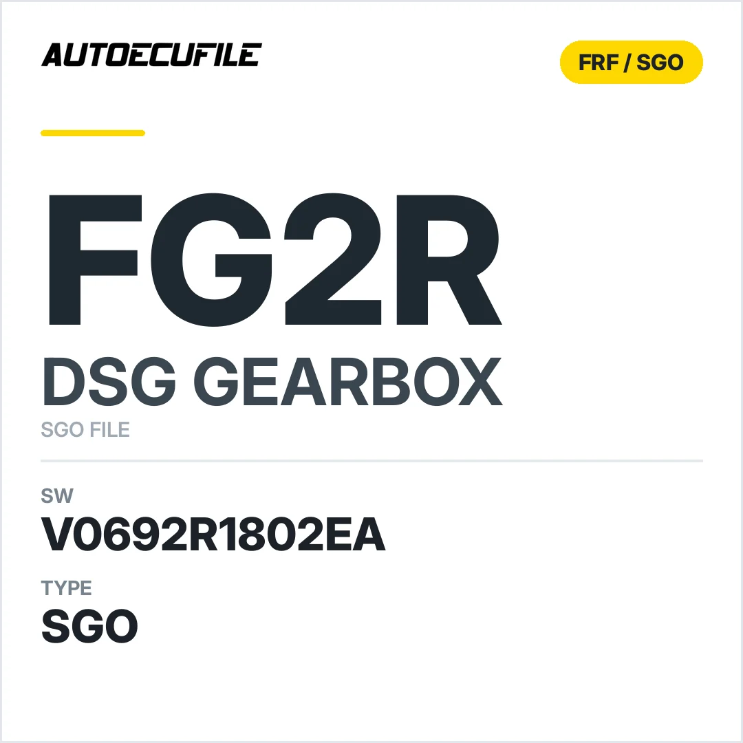 v0692r1802ea  getriebe DSG fG2r sw SGO FILE