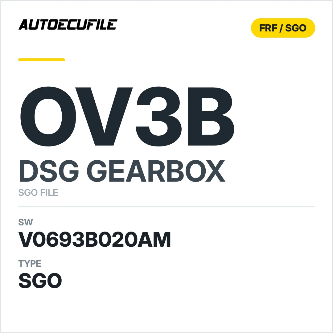 v0693b020AM   getriebe DSG OV3b sw SGO FILE