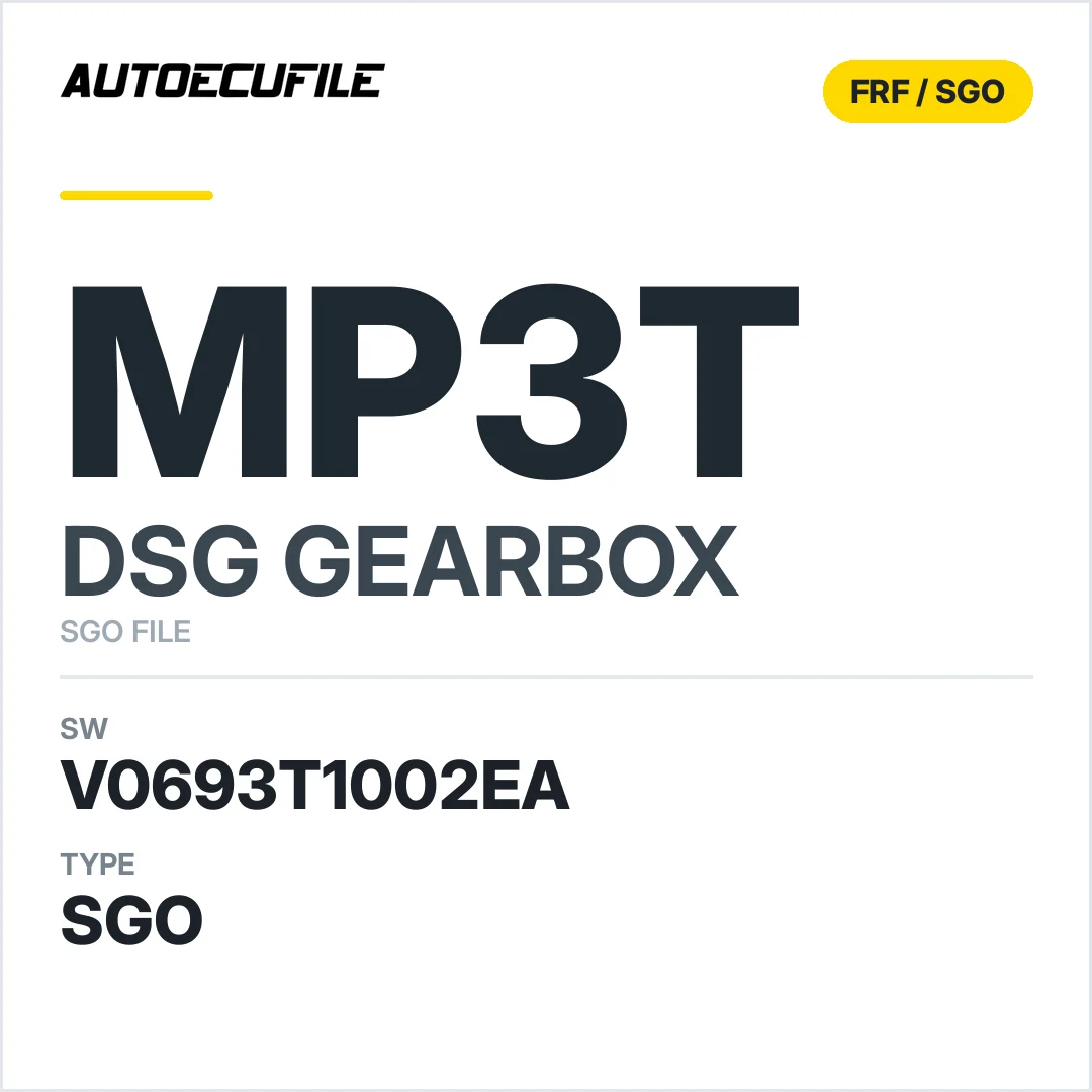 v0693t1002ea  getriebe DSG MP3t sw SGO FILE