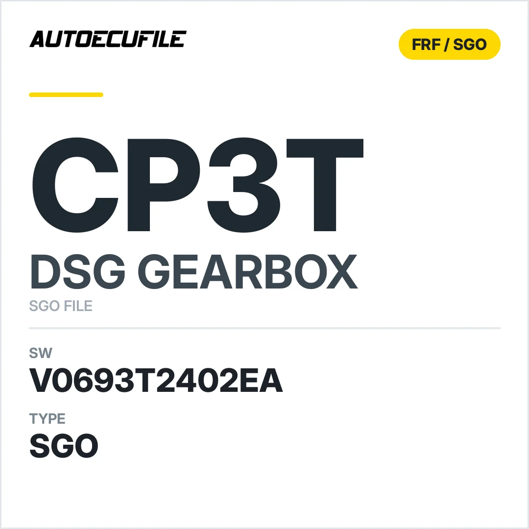 v0693t2402ea  getriebe DSG CP3t sw SGO FILE