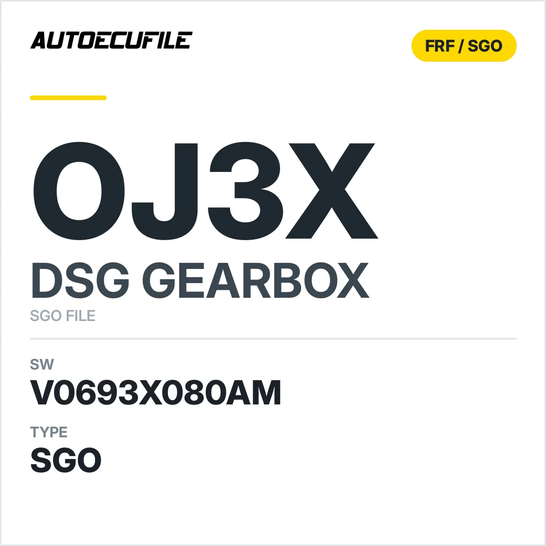v0693x080AM   getriebe DSG OJ3x sw SGO FILE