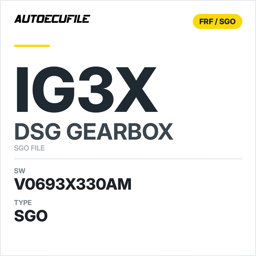 v0693x330AM   getriebe DSG Ig3x sw SGO FILE
